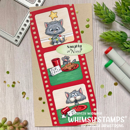 Cat Do Christmas Clear Stamps - Whimsy Stamps