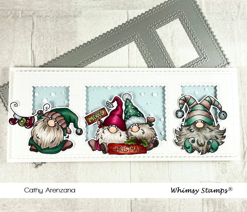 Slimline Scenic Window Die - Whimsy Stamps