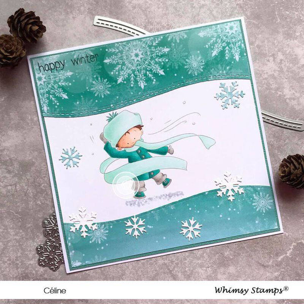 A Blustery Day - Digital Stamp - Whimsy Stamps