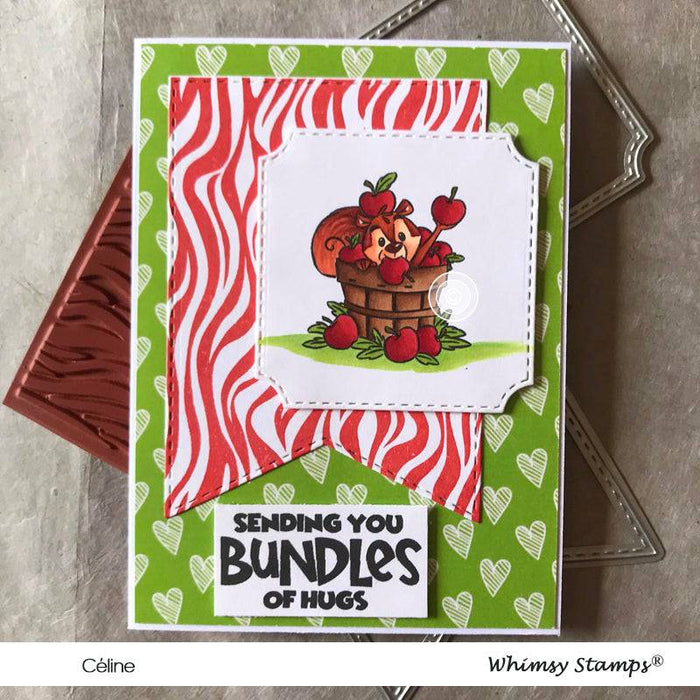 Bundles of Hugs Clear Stamps - Whimsy Stamps