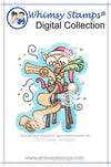 Chester the Checker Elf - Digital Stamp - Whimsy Stamps