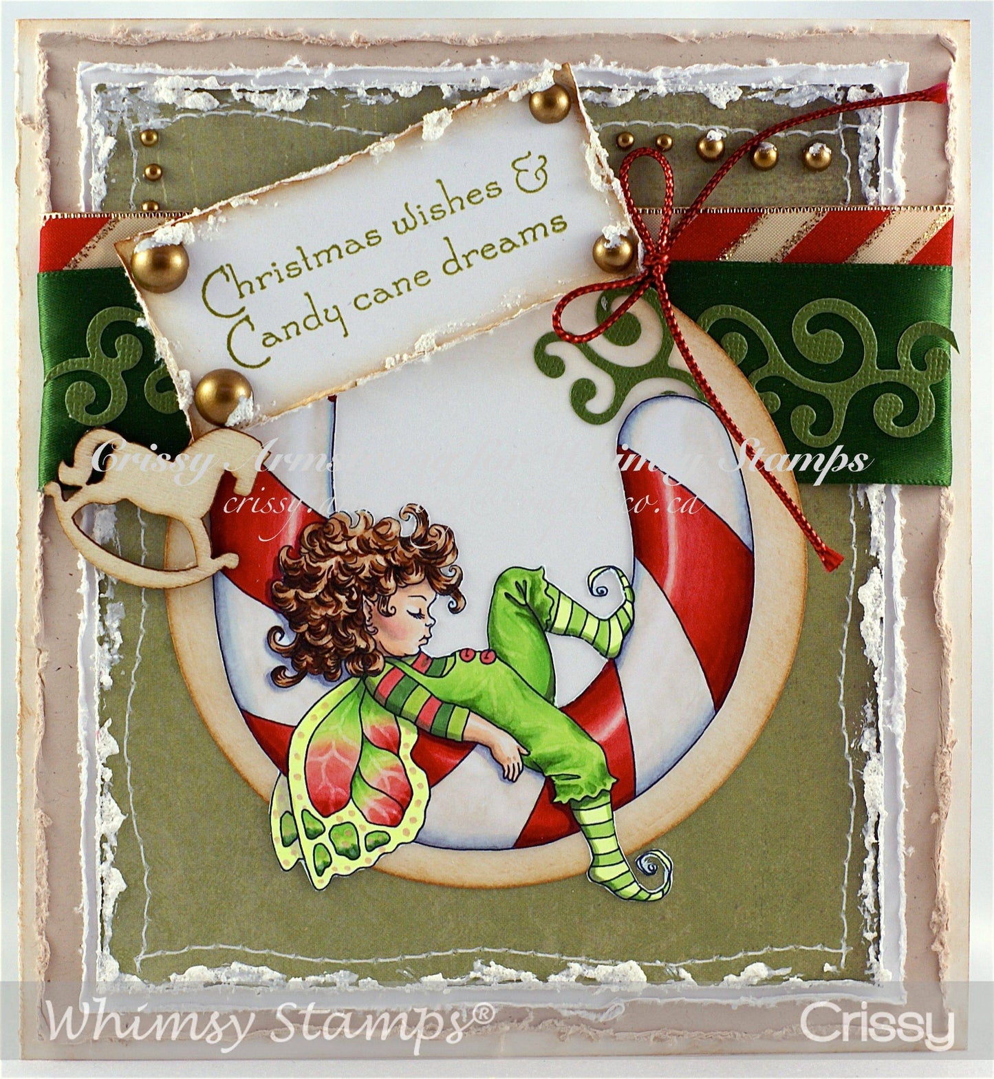 Christmas Dreaming - Digital Stamp - Whimsy Stamps