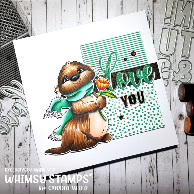 Micro Patterns Clear Stamps - Whimsy Stamps