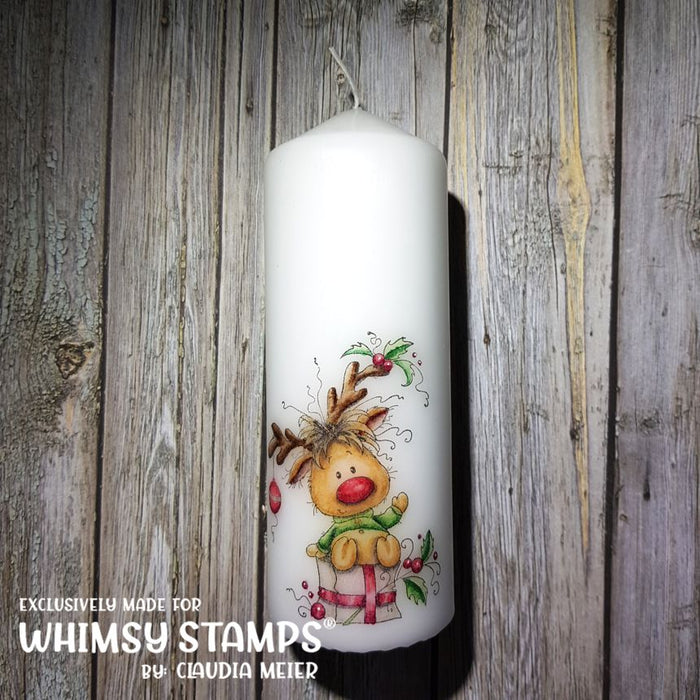 Rudolph - Digital Stamp - Whimsy Stamps