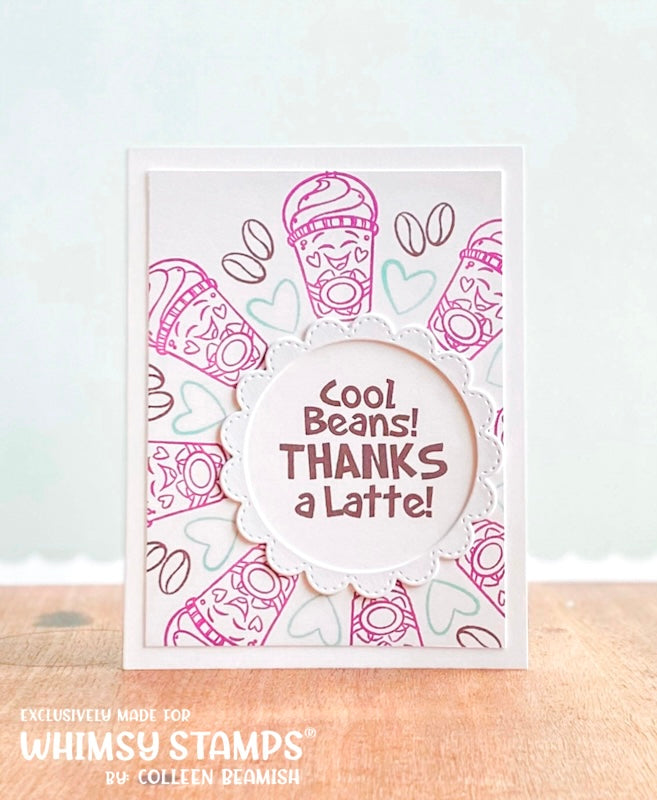 Cool Beans Clear Stamps - Whimsy Stamps