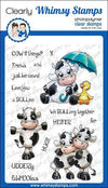 Cow Friends Clear Stamps - Whimsy Stamps