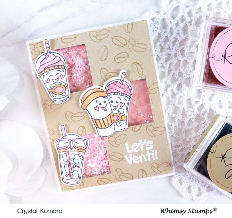 Cool Beans Clear Stamps - Whimsy Stamps