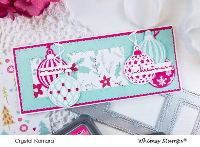 Elegant Ornaments Clear Stamps - Whimsy Stamps