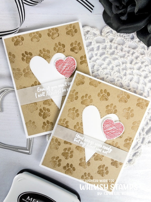 Fill My Heart Clear Stamps - Whimsy Stamps