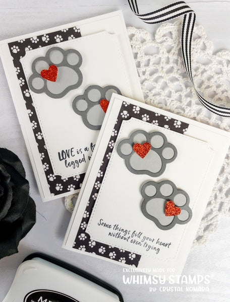 Fill My Heart Clear Stamps - Whimsy Stamps