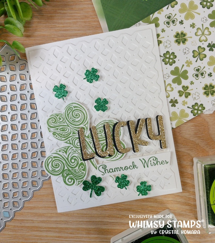 Lattice A2 Die - Whimsy Stamps