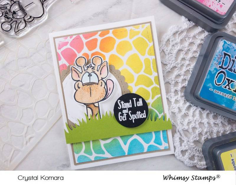 Giraffe Stencil - Whimsy Stamps