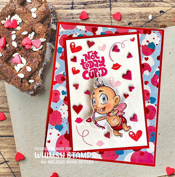 Mini Cupid - Digital Stamp - Whimsy Stamps