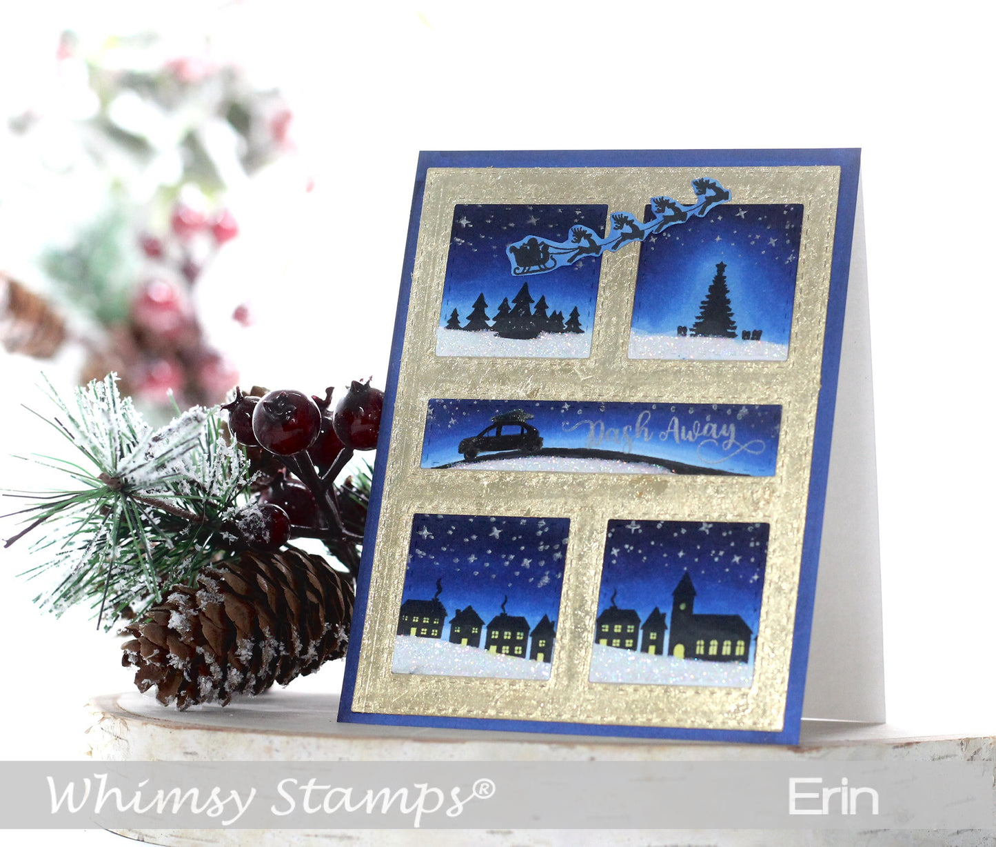 Peekaboo Window 2 Die - Whimsy Stamps