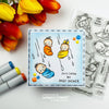 Babies from Above Clear Stamps - Whimsy Stamps