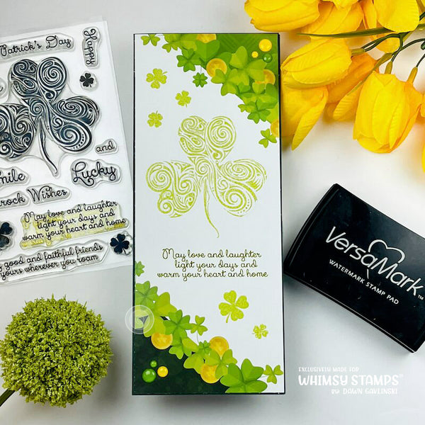 Slimline Paper Pack - St. Patrick's Day - Whimsy Stamps