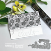 **NEW Toner Card Front Pack - A2 Fancy Florals 1 - Whimsy Stamps