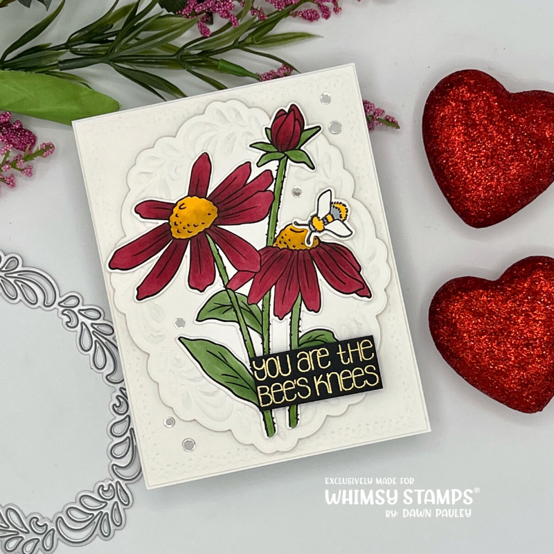 Flourish Oval Die Set - Whimsy Stamps