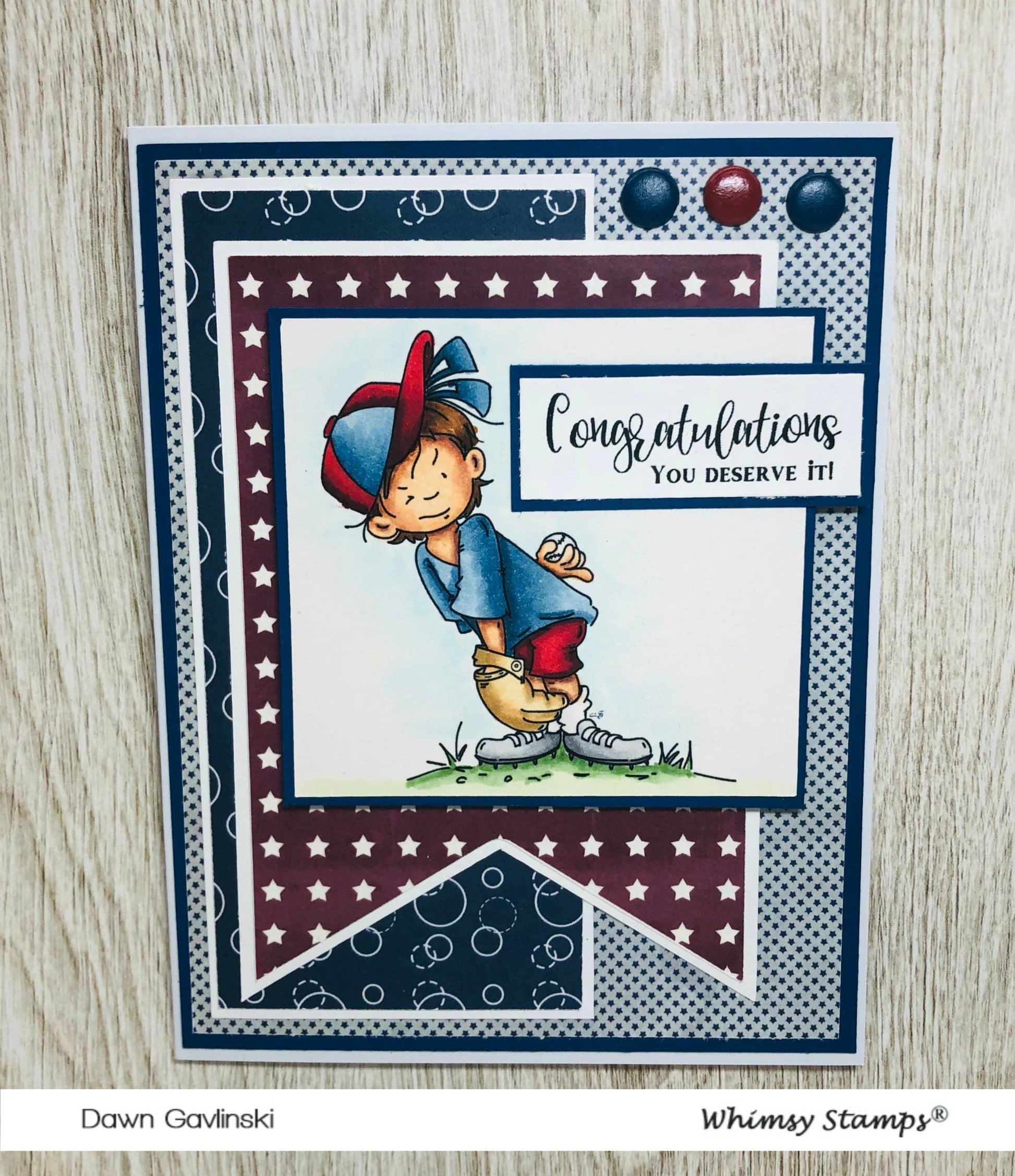 Batter Up - Digital Stamp - Whimsy Stamps