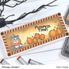 Pumpkin Spice Pandas Clear Stamps - Whimsy Stamps