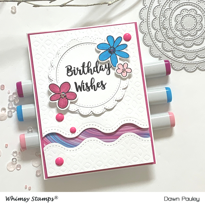 **NEW Slimline Paper Pack - Taffy - Whimsy Stamps