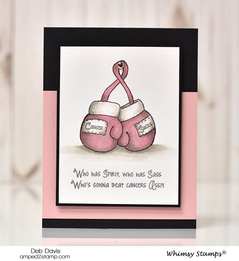 Cancer Sucks - Whimsy Stamps