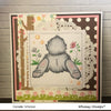 Bunny Spring Squares - Digital Stamp - Whimsy Stamps