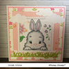 Bunny Spring Squares - Digital Stamp - Whimsy Stamps
