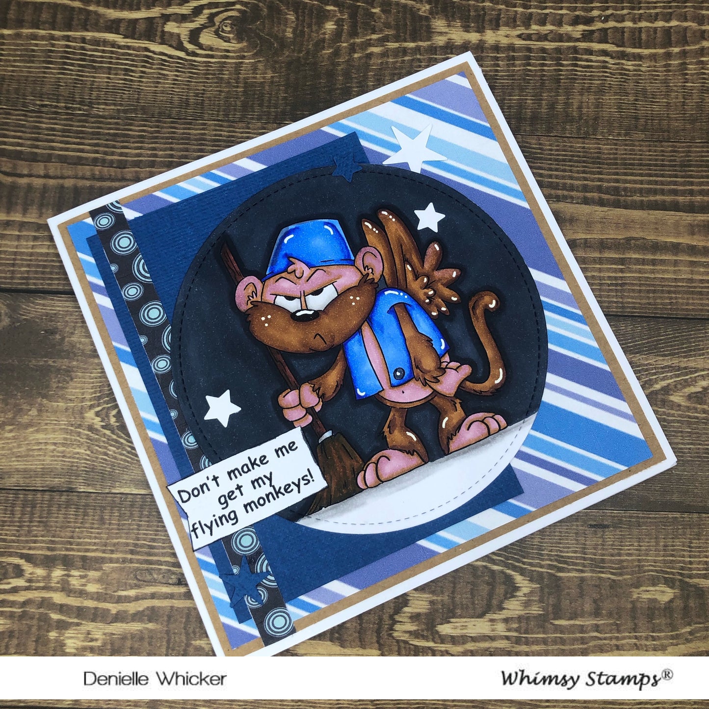 Get My Monkeys - Digital Stamp - Whimsy Stamps