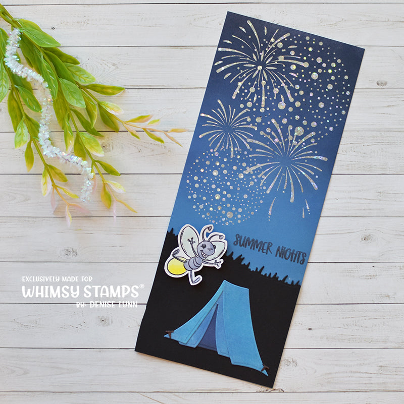 **NEW Toner Card Front Pack - Slimline Celebrations 1 - Whimsy Stamps