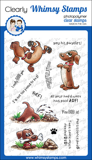 Can You Dig It? Clear Stamp Set 