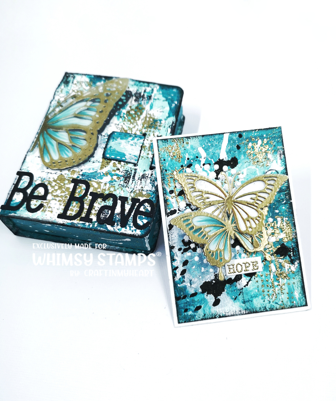 Butterflies Clear Stamps - Whimsy Stamps