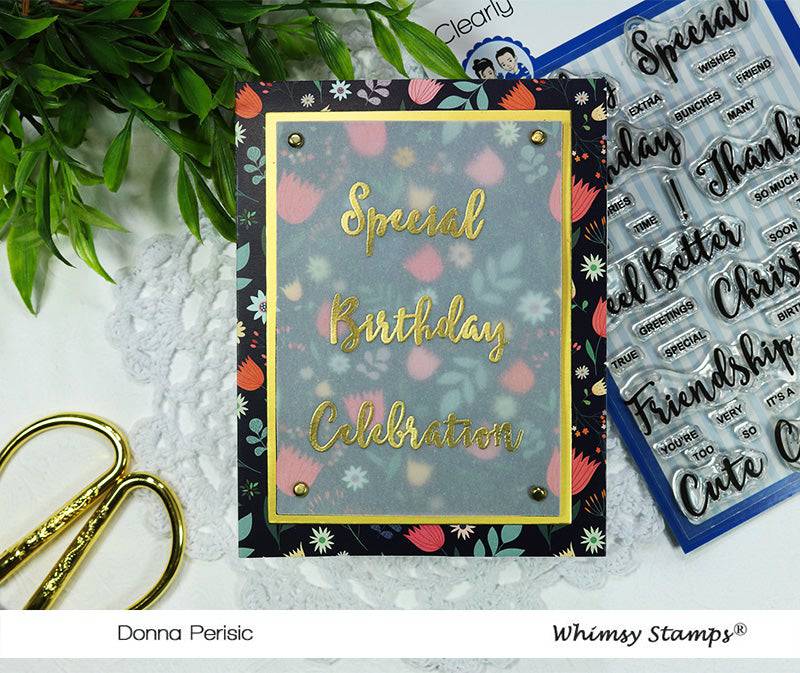 6x6 Paper Pack - Calico - Whimsy Stamps