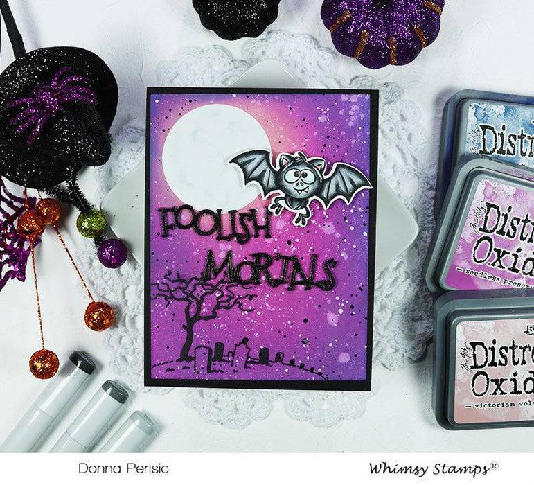 Foolish Mortals Word Die Set - Whimsy Stamps