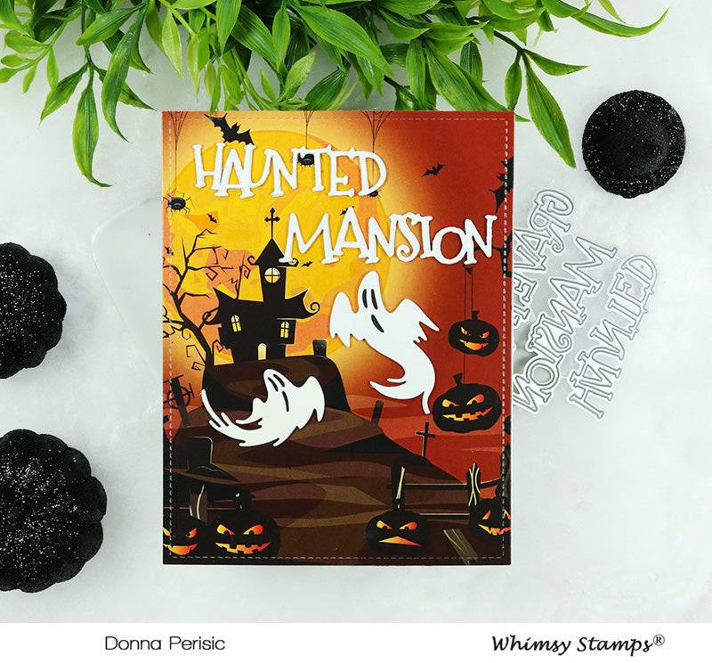 6x6 Paper Pack - Haunted - Whimsy Stamps