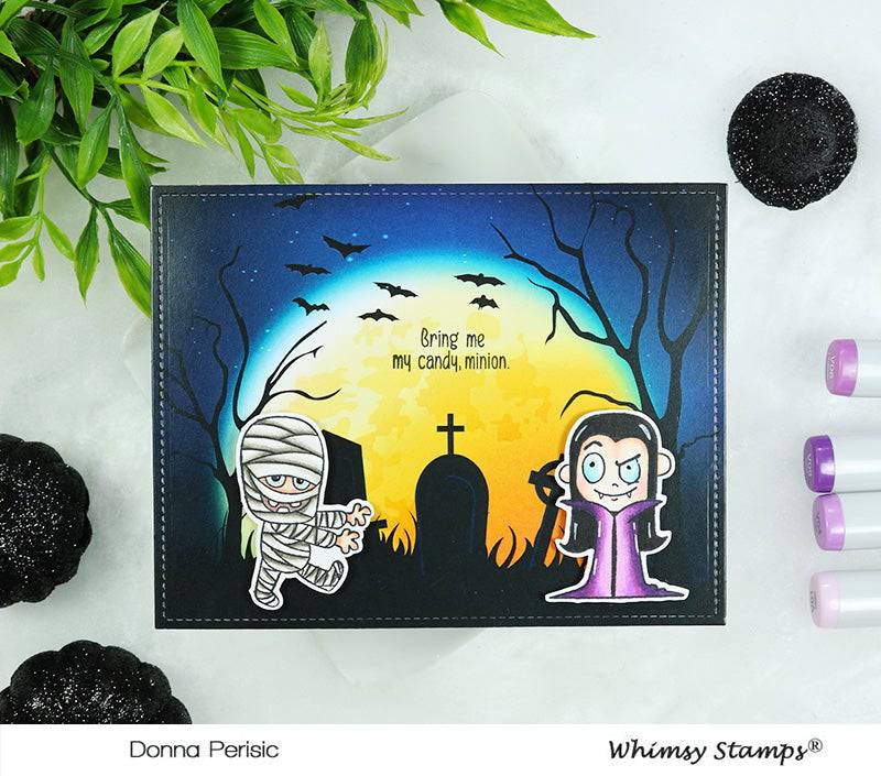 6x6 Paper Pack - Haunted - Whimsy Stamps