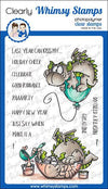 Dragon New Year Clear Stamps - Whimsy Stamps