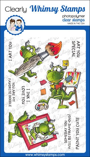 **NEW Dudley Art Clear Stamps - Whimsy Stamps