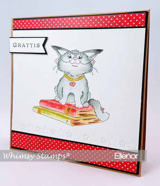 Kitty-ology - Digital Stamp - Whimsy Stamps