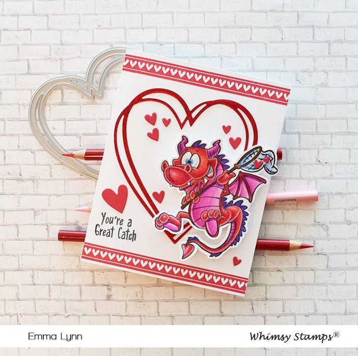 Bendy Borders Clear Stamps - Whimsy Stamps