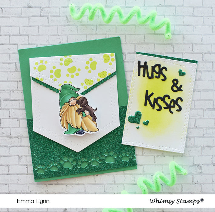 **NEW Gnome Friends Clear Stamps - Whimsy Stamps