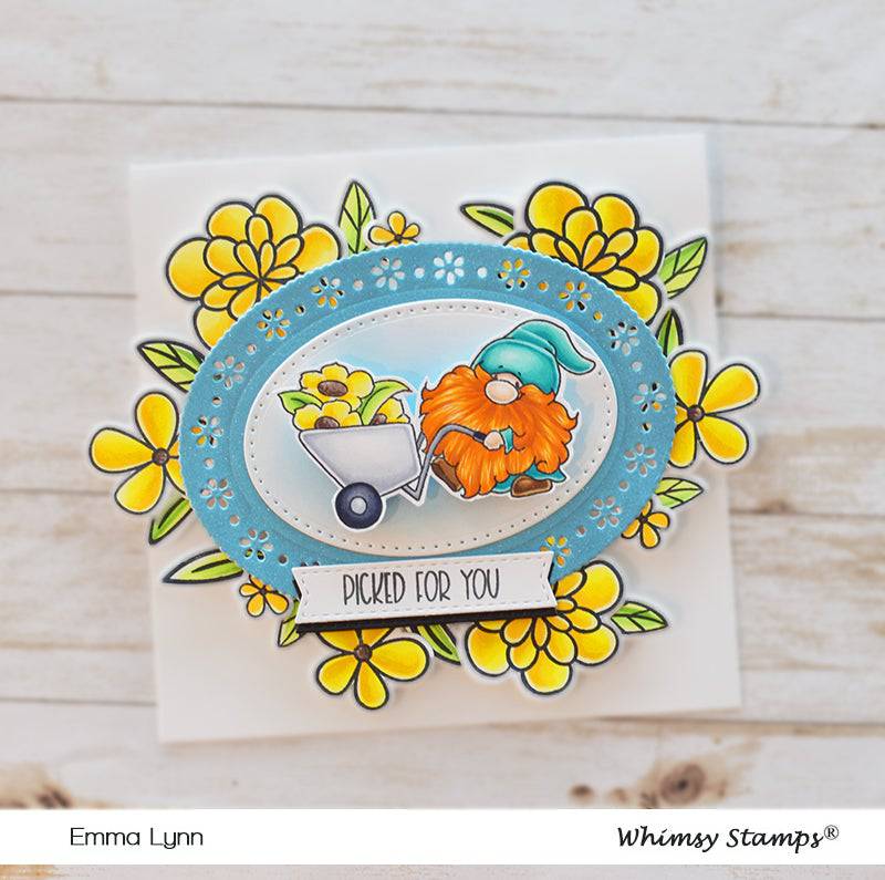 Spring Ovals Die Set - Whimsy Stamps