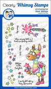 Fairy Llamacorn Magic Clear Stamps - Whimsy Stamps
