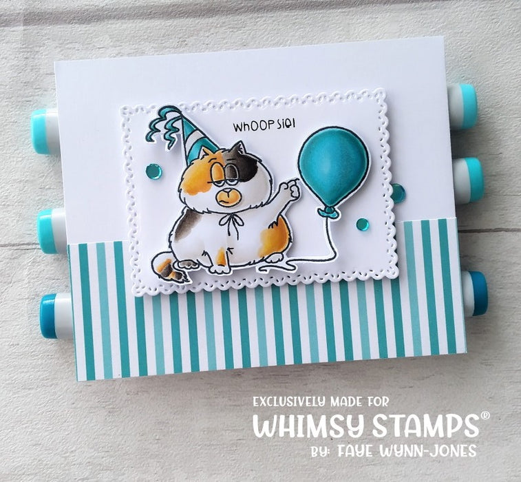 **NEW Sprinkles Scallops Rectangle Die Set - Whimsy Stamps