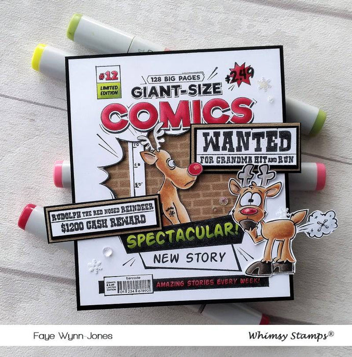 Christmas Convicts Clear Stamps - Whimsy Stamps
