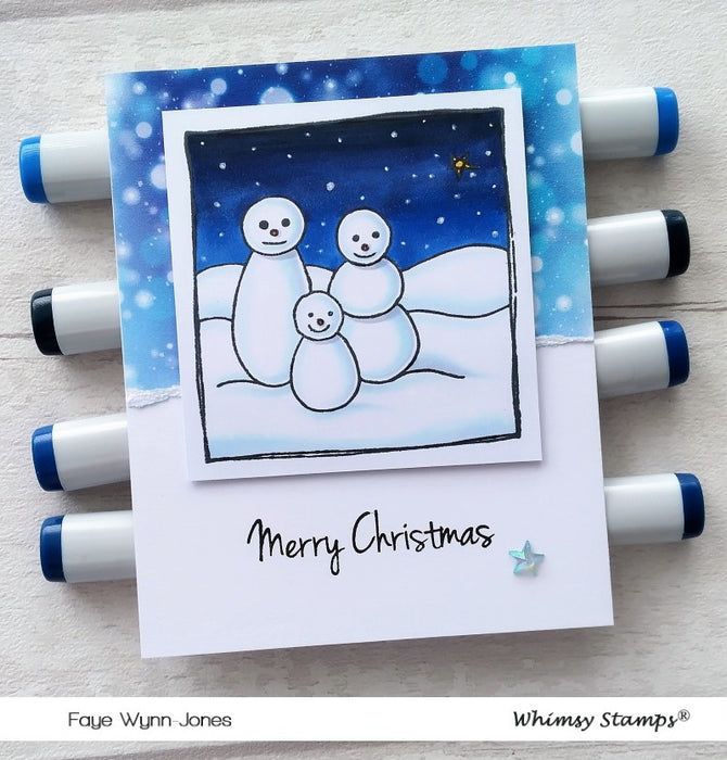 **NEW FaDoodle Starry Night Clear Stamps - Whimsy Stamps