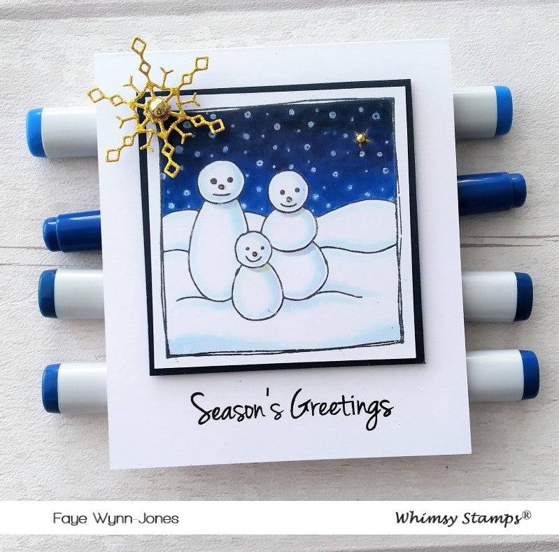 FaDoodle Starry Night Clear Stamps - Whimsy Stamps