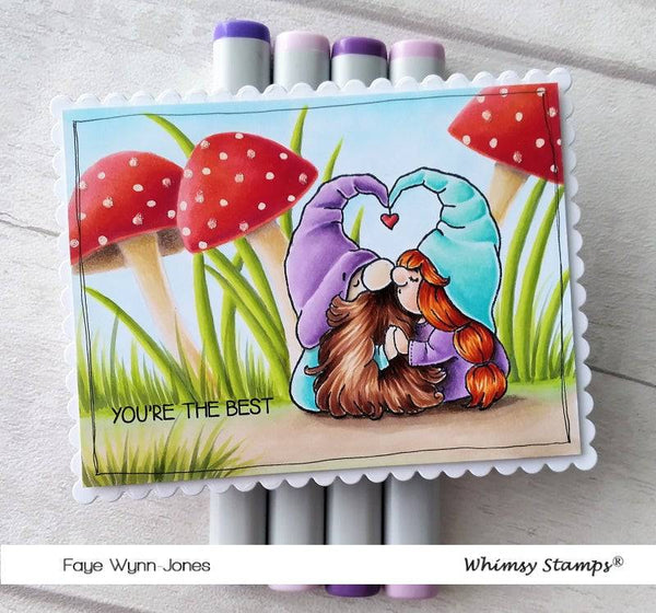 Gnome One Like You Clear Stamps - Whimsy Stamps