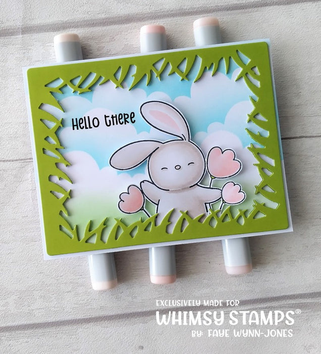 **NEW Grass Frames Die Set - Whimsy Stamps