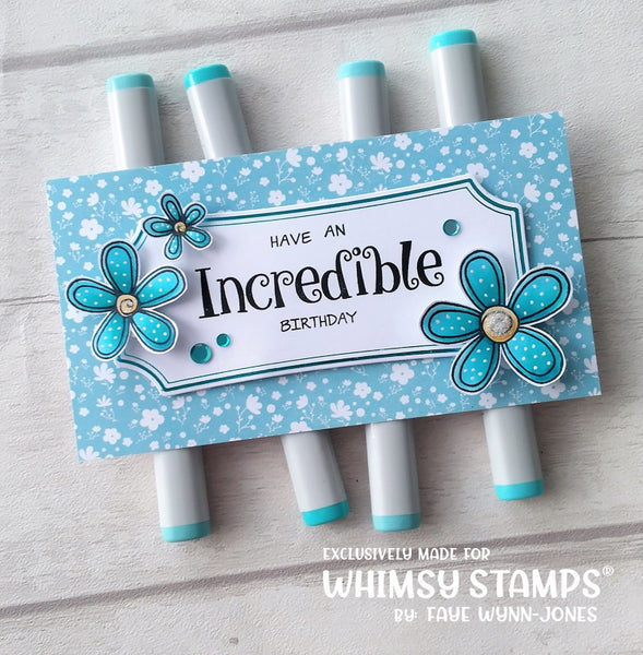 **NEW Mini Slim Notched Hot Foil Plates - Whimsy Stamps